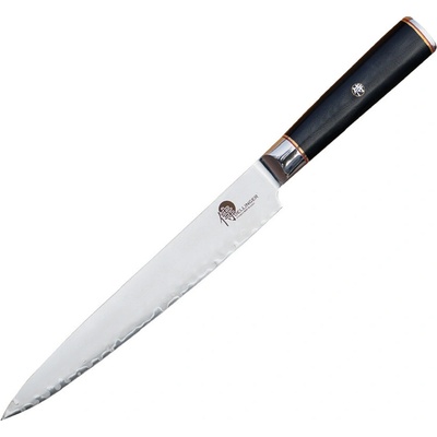 Plátkovací nôž SUJIHIKI OKAMI 22,5 cm, čierna, Dellinger