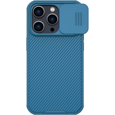 Nillkin Кейс с протектор за камера Nillkin CamShield Pro Magnetic за iPhone 14 Pro Max, 6.7", 2022, син (6902048248489)