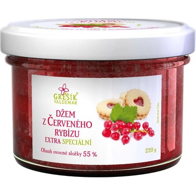 Grešík Džem z Červených ríbezlí extra Špeciálna 220 g