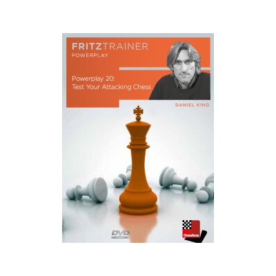 ChessBase Power Play 20: Test Your Attacking Chess, Daniel King - verzia na stiahnutie (anglicky, nemecky)