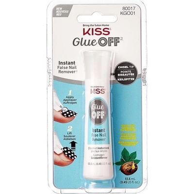 Kiss Glue Off odlakovač nehtů 13,5 ml