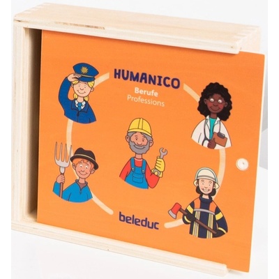 Beleduc 2v1 Hra a Puzzle Humanico Povolania