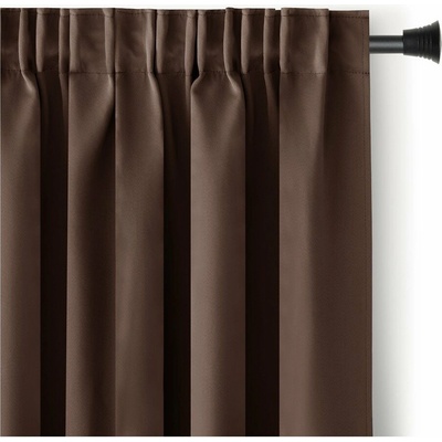 Hnedý dimout záves 140x245 cm Kierra – Restilo