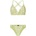 Protest Faya Triangle bikini - Green / Yellow (Sour Green)