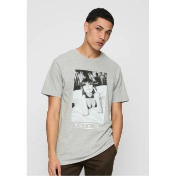 Mister Tee Тениска Fuck It 2.0 Tee heather grey XXLUB-MT1286-00431 - Черен, размер S
