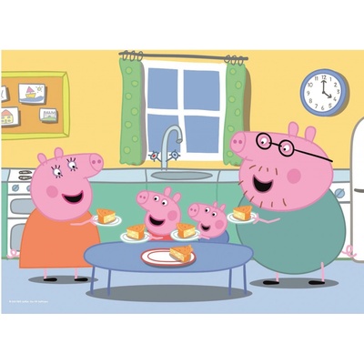 DINO Prasátko Peppa: Oběd MAXI 24 dílků