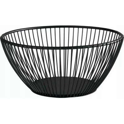 APS Svart Košík kovový 20 cm, černý
