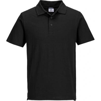 Portwest L210 Ľahké Jersey polo tričko čierne