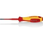 KNIPEX Отвертка PZ/S 1, VDE 1000V жълто-червена ръкохватка 187мм, - K982501SLS (K982501SLS)