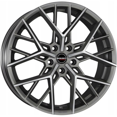 Borbet BY 8x18 5x120 ET34 titan polished