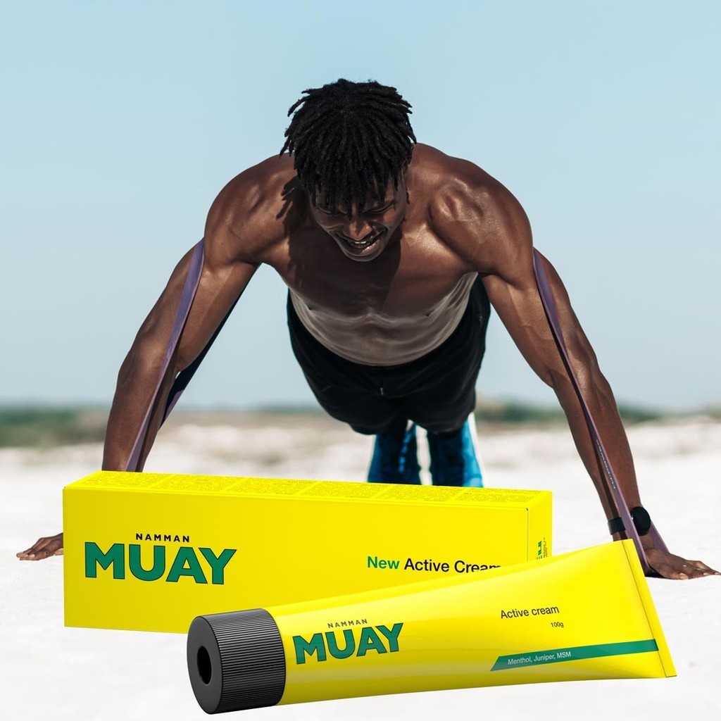 4 Confezioni Crema Namman Muay - Analgesica Pre E Post Allenamento, Nuova, Made In Slovenia - Foto 4