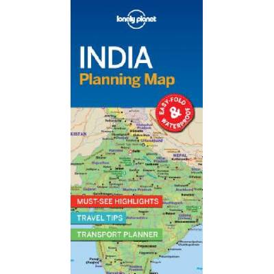 Lonely Planet India Planning Map