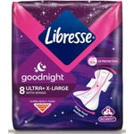Libresse Нощни превръзки с крилца Libresse - Ultra Goodnight Extra Large, 8 броя
