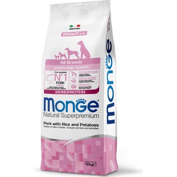 Monge Speciality Line All Breeds Puppy & Junior Monoprotein bravčové ryža a zemiaky 12 kg
