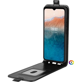 Image 1 of Nokia C21 Plus Flip3 Кожен Калъф и Протектор