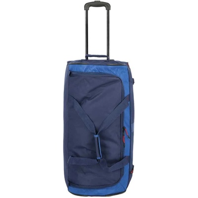 TRAVELITE Сак Travelite Basics active Wheeled Duffle bag - Blue (Navy / Red)