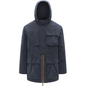 K-Way Мъжко яке парка K-Way Otto Cotton Feel Parka - Blue Airforce Combo - размер S (004-7031-0111)