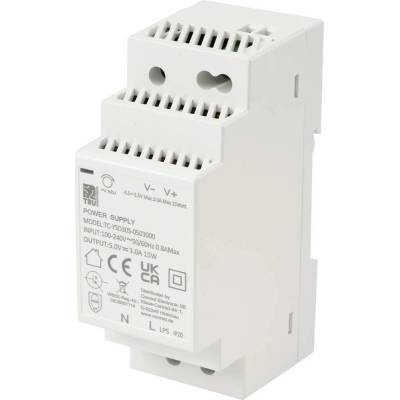 TRU COMPONENTS TC-YSD30S-0503000 sieťový zdroj na montážnu lištu (DIN lištu), 5 V/DC, 3 A, 15 W, výstupy 1 x