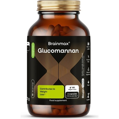 BrainMax Glucomannan 120 kapslí