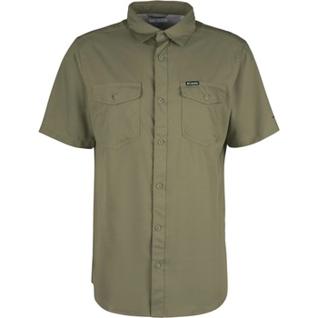 Columbia Мъжка риза с копчета Columbia Utilizer II Solid Short Sleeve Shirt - Stone Green (033-1639-0311)