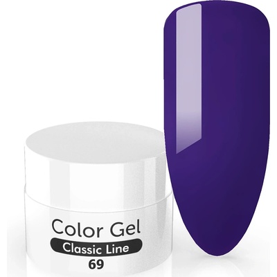 X Nails barevný UV gel Classic Line SAFFRON VIOLET 5 ml