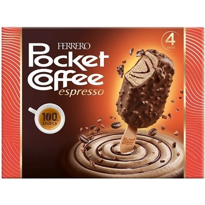 Ferrero Pocket Coffee Espresso 4 ks 200ml