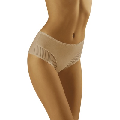 Wol-Bar Бикини Figi-Eco-Qi-Beowe-BeowyV-53355-Beżowy - Черен, размер M