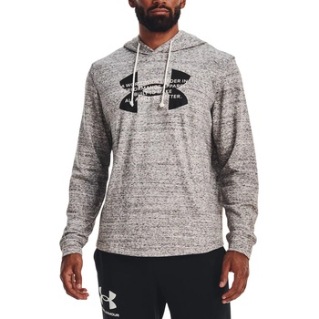 Under Armour Суитшърт с качулка Under Armour UA Rival Terry Logo Hoodie-WHT 1373382-112 Размер L