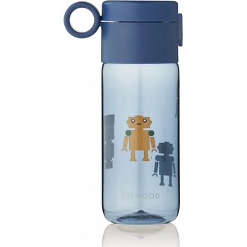 Liewood Clemence 350ml Robots Indigo blue