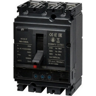 ETI NBS-E 250/3L 250A 3P 004673079