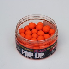 Poseidon Baits Method Fluo Boilies Pop Up 30g 12mm Česnek