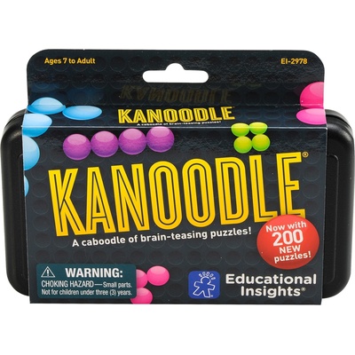 Learning Resources Игрален комплект Learning Resources - Логически пъзели Kanoodle (EI-2978)