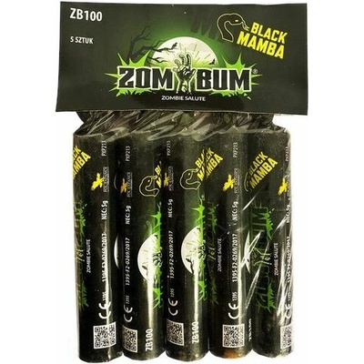 Petardy ZOM BUM black mamba 5 ks