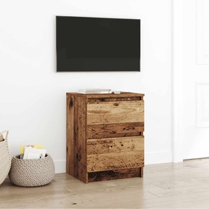 vidaXL ТВ шкаф, старо дърво, 40x35x54 см, инженерно дърво (861776)