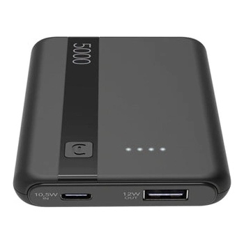 Cellularline ВЪНШНА БАТЕРИЯ CELLULAR LINE ESSENCE ENTRY 5000 mAh BLACK (8018080481925)