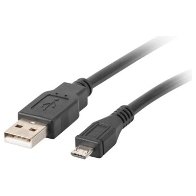 Lanberg CA-USBM-10CC-0003-BK USB 2.0 micro, 30cm, černý