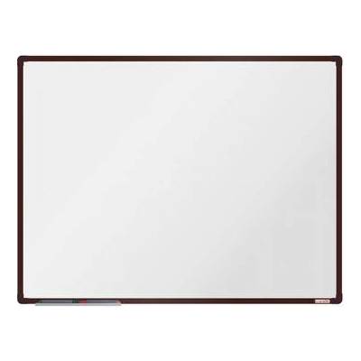 Extera Bílá magnetická tabule boardOK, 120 x 90 cm hnědá 44956