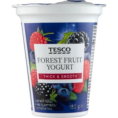 Tesco Jogurt s lesným ovocím 150 g