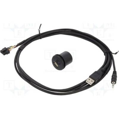 Delock 85718 20AWG 22AWG 28AWG 1,5m černý