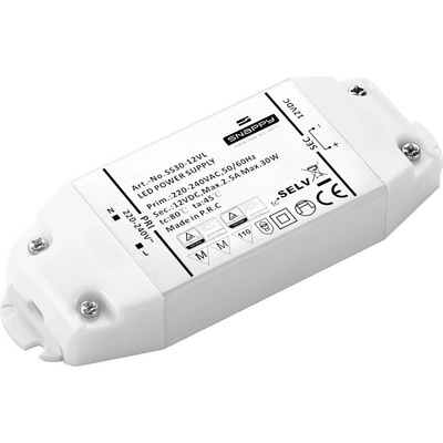 Dehner Elektronik napájecí zdroj pro LED, LED driver konstantní napětí 30 W 1.25 A 24 V/DC ochrana proti přepětí , přepě