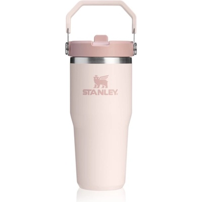 STANLEY IceFlow Flip Straw 2.0 Tumbler неръждаема термобутилка за вода Rose Quartz 410ml