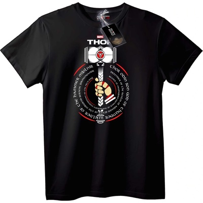 NOONEBRAND Тениска Thor Чукът Mjolnir - XL, White