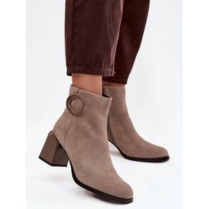 Step in style Дамски боти с ток модел 222953 Step in style