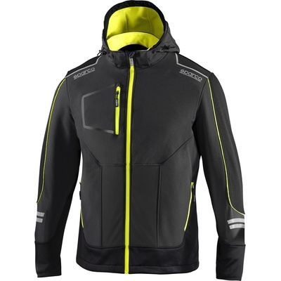 Sparco YORK TECH SOFT SHELL softshellová Sivá Žltá
