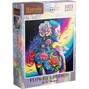 Magnolia Пъзел Magnolia от 1023 части - Богинята на цветята (8610)