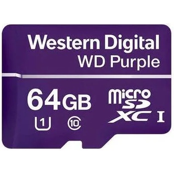 Western Digital WD Purple microSDXC 64GB C10/U1/UHS-I WDD064G1P0A