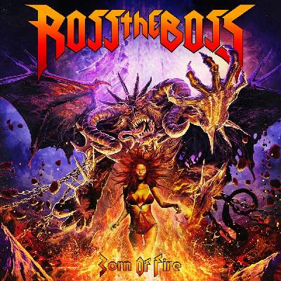ROSS THE BOSS - BORN ON FIRE CD