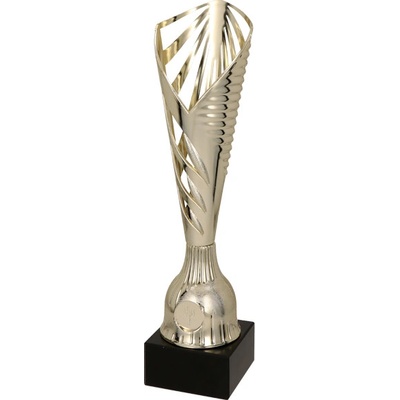 Plastová trofej Zlatá Stříbrná Bronzová 34 cm