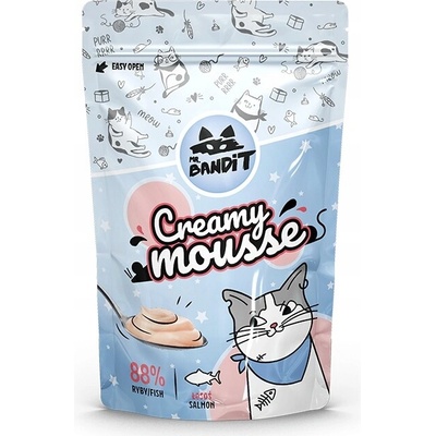 Mr. Bandit cat creamy mousse losos 60 g