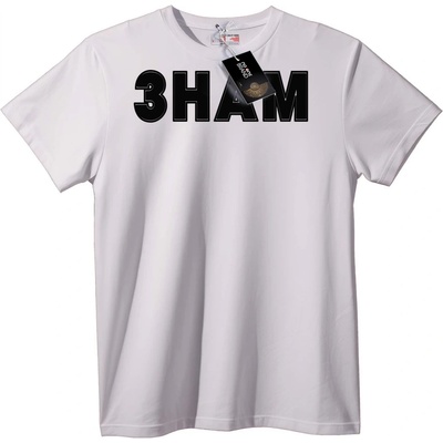 NOONEBRAND Тениска 3HAM - 7XL, White